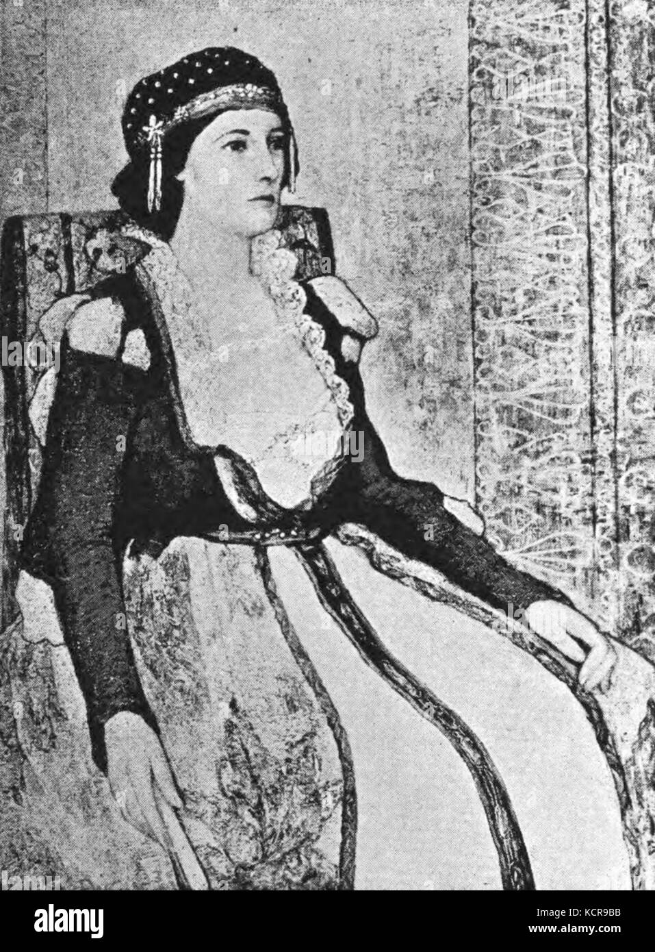 Un veneziano da Lady Firenze W. Gotthold Foto Stock