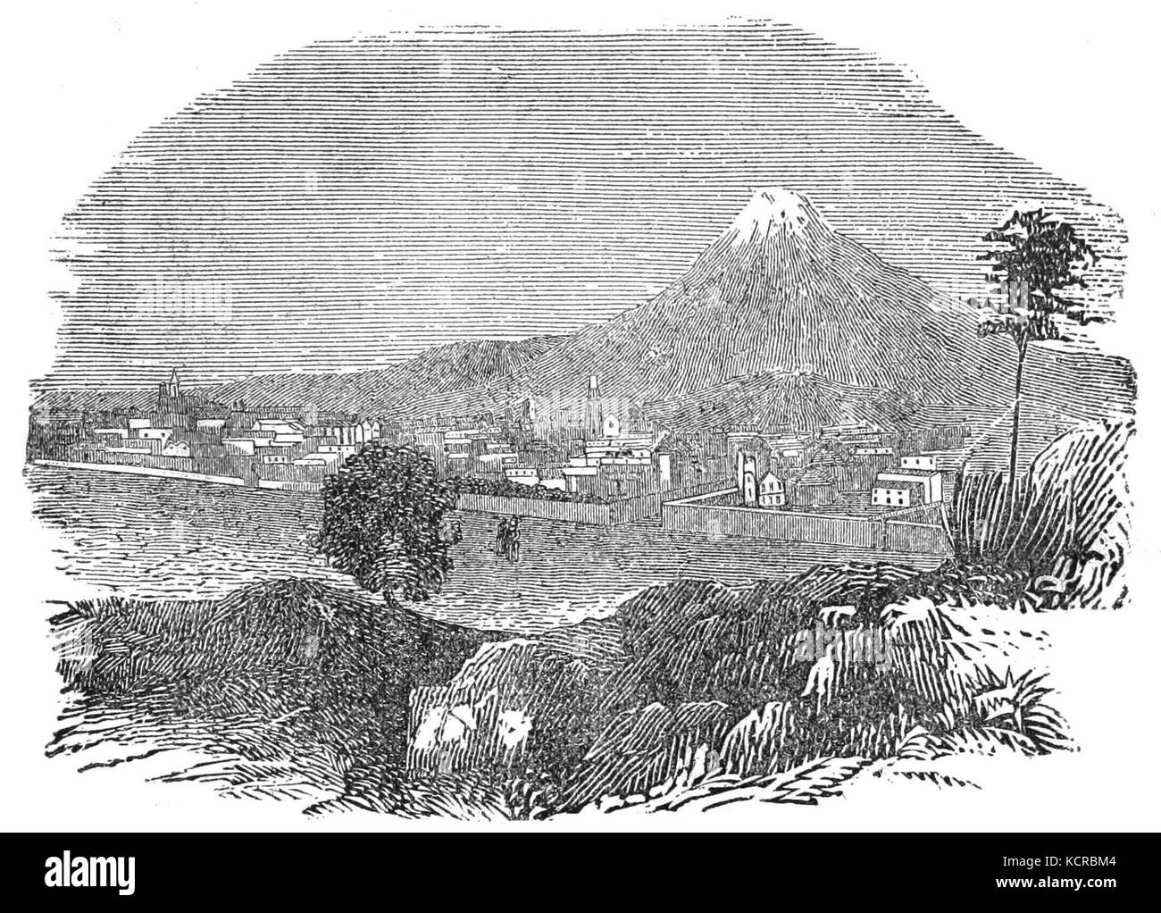 CHWM D007 estremità est di Puebla de Los Angelos Foto Stock