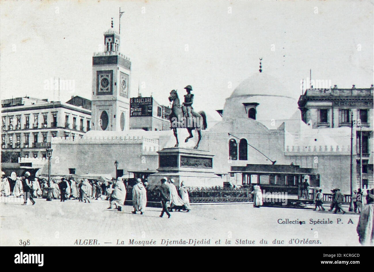 Carte Algers postale 22 juin 1916 Foto Stock