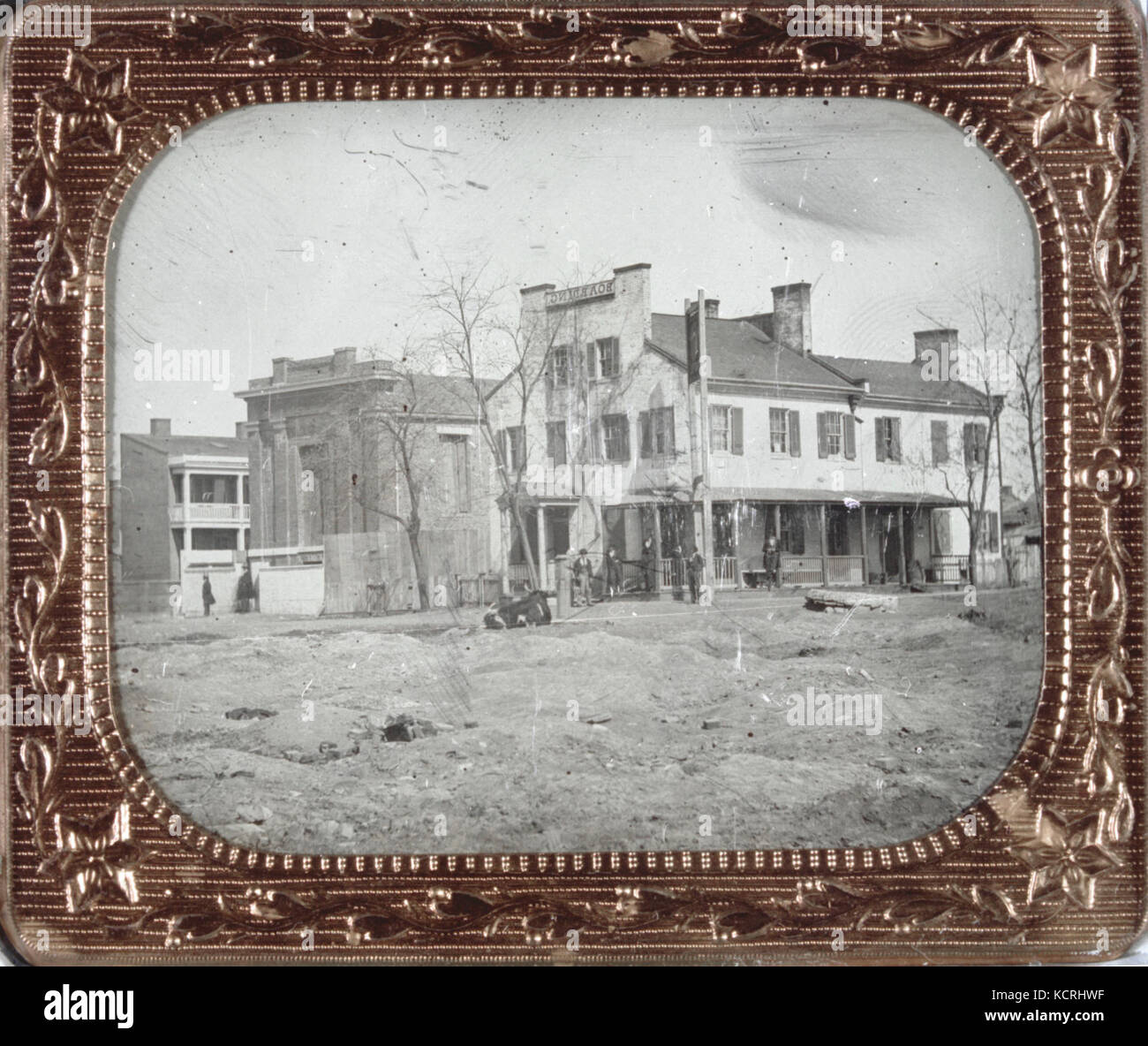 Undicesima Strada e Lucas Avenue, angolo nord-ovest Foto Stock