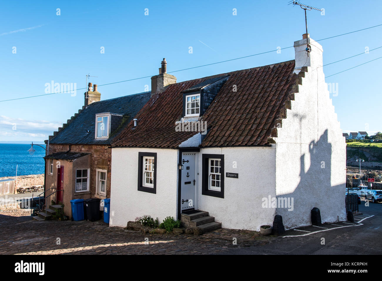 Crail village in Fife, Scozia Foto Stock