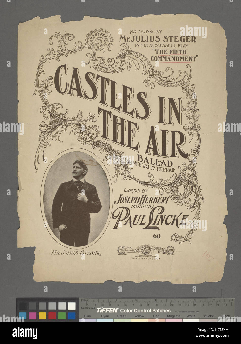 Castelli in aria (NYPL ADE 609411 1256778) Foto Stock