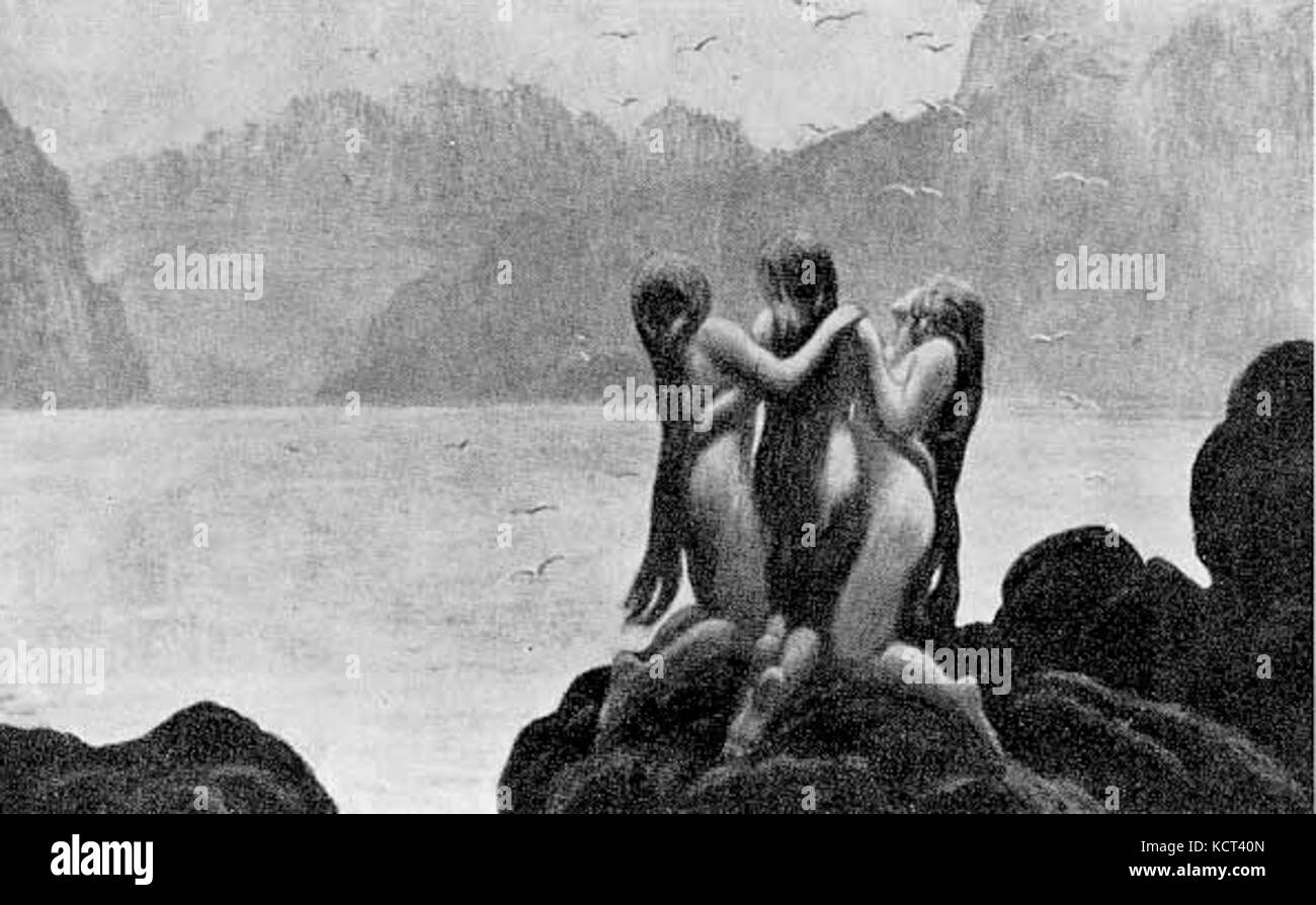 Aubertin l'eco 1911 Foto Stock