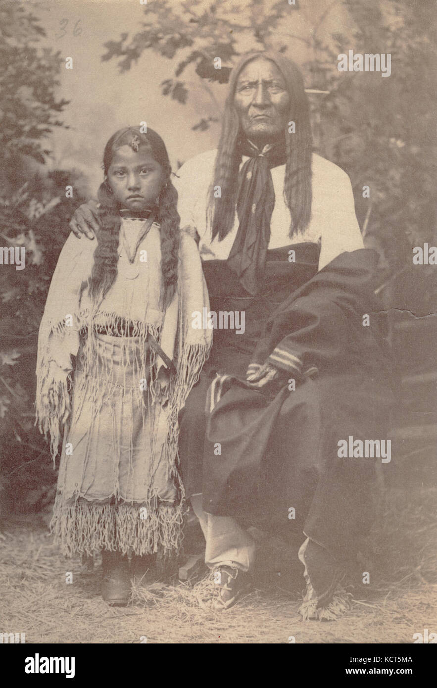 Comanche Tarsa e Wee Tipe Foto Stock