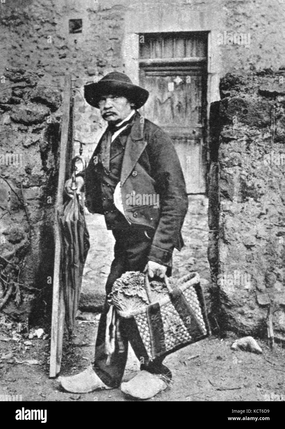 Cevenol contadino un libro di Cevennes Foto Stock