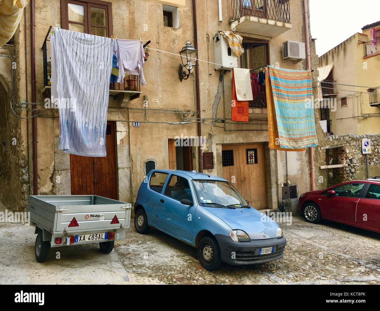 Cefalù, Sicilia Foto Stock