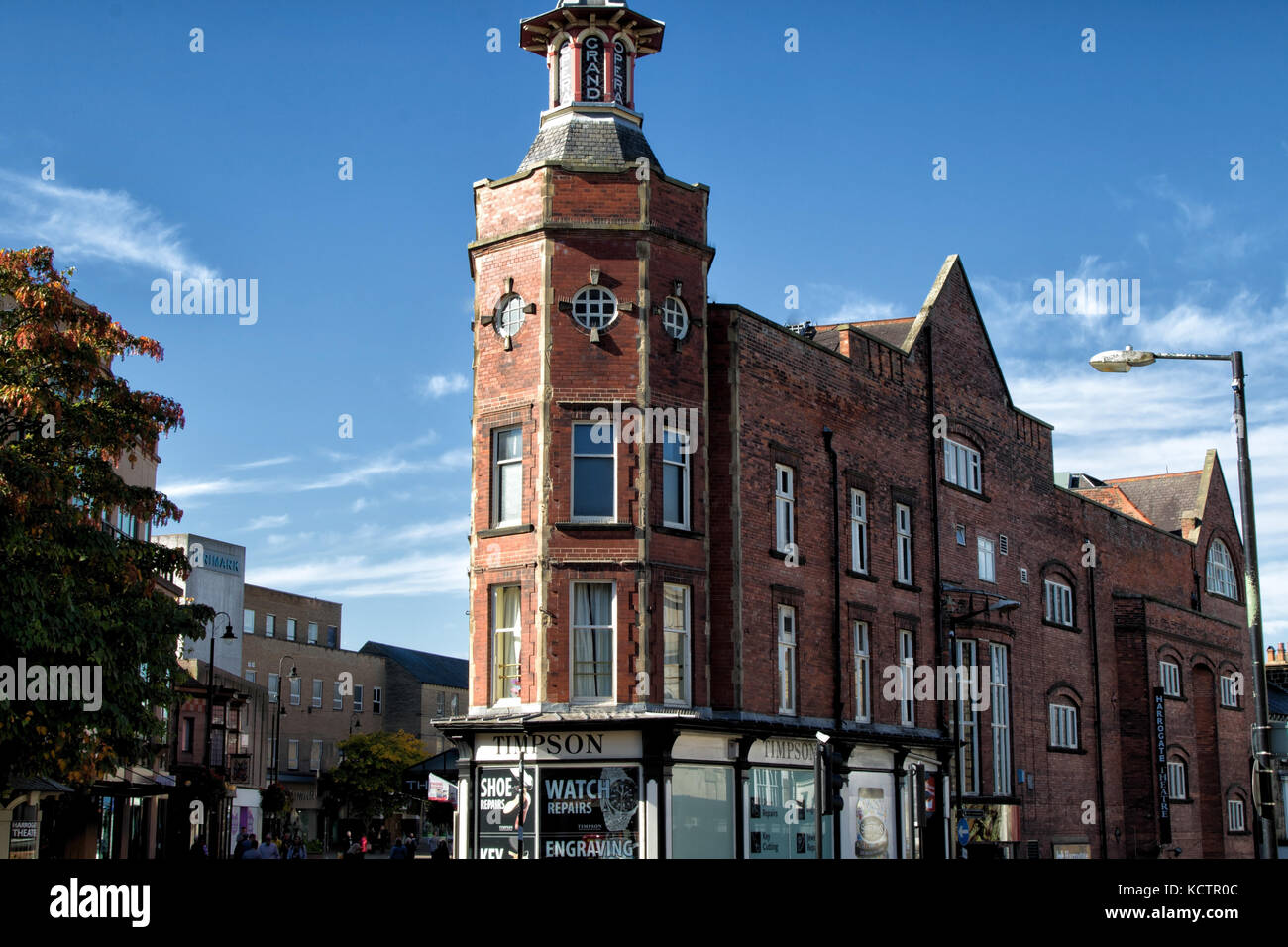 Harrogate Theatre,Oxford Street,North Yorkshire, Inghilterra, Regno Unito. Foto Stock