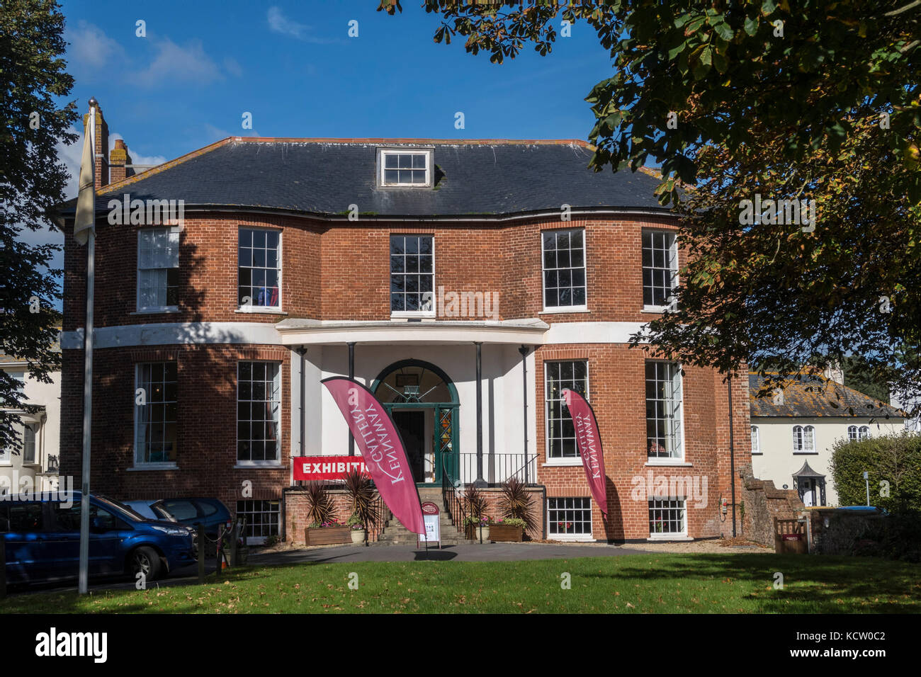 Kennaway House, un centro culturale e luogo di nozze, a Sidmouth, nel Devon. Foto Stock