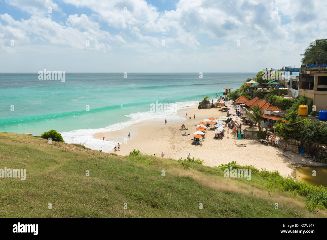 Bingin o spiaggia da sogno, Bali, Indonesia Foto Stock