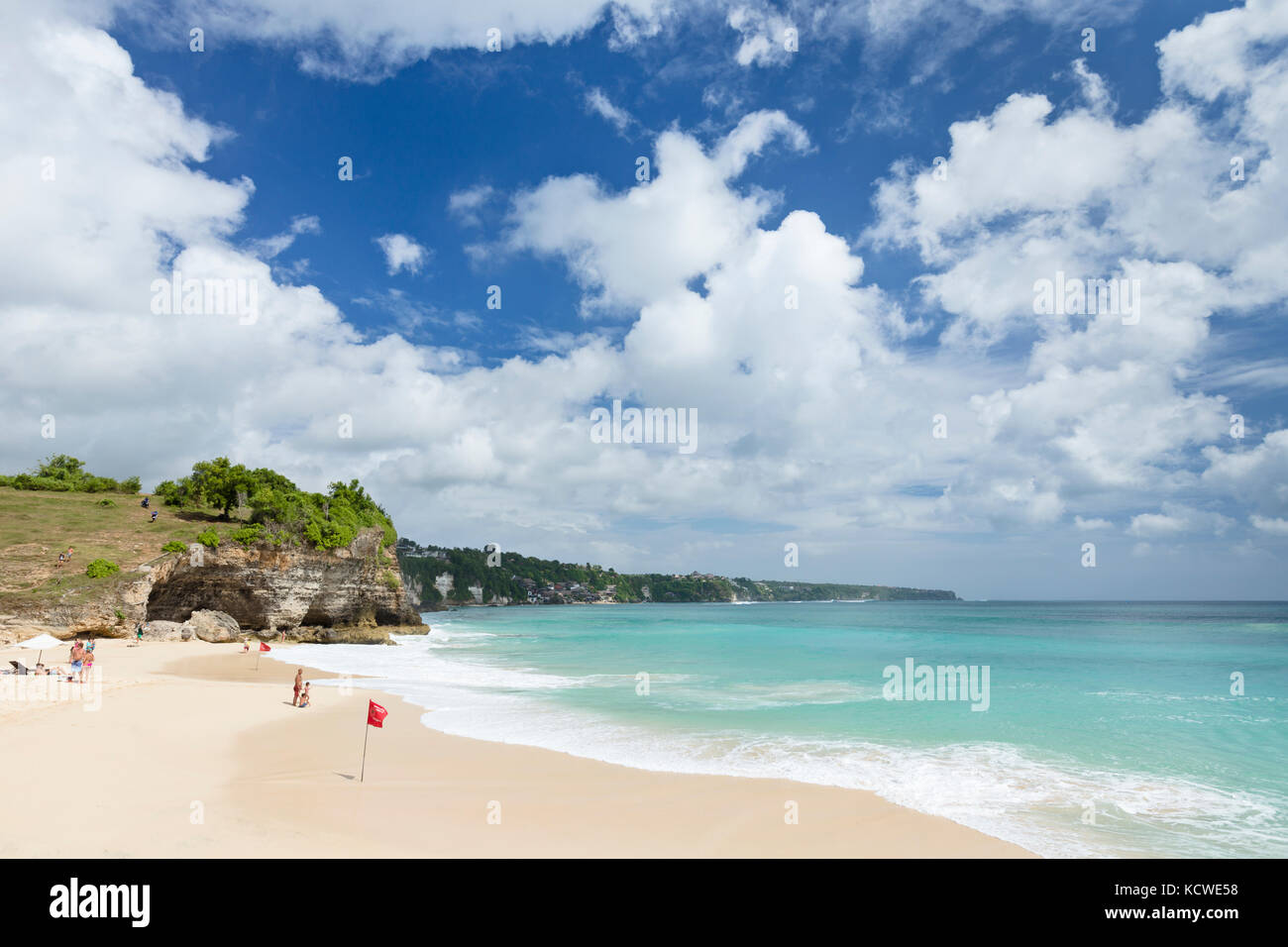 Bingin o spiaggia da sogno, Bali, Indonesia Foto Stock