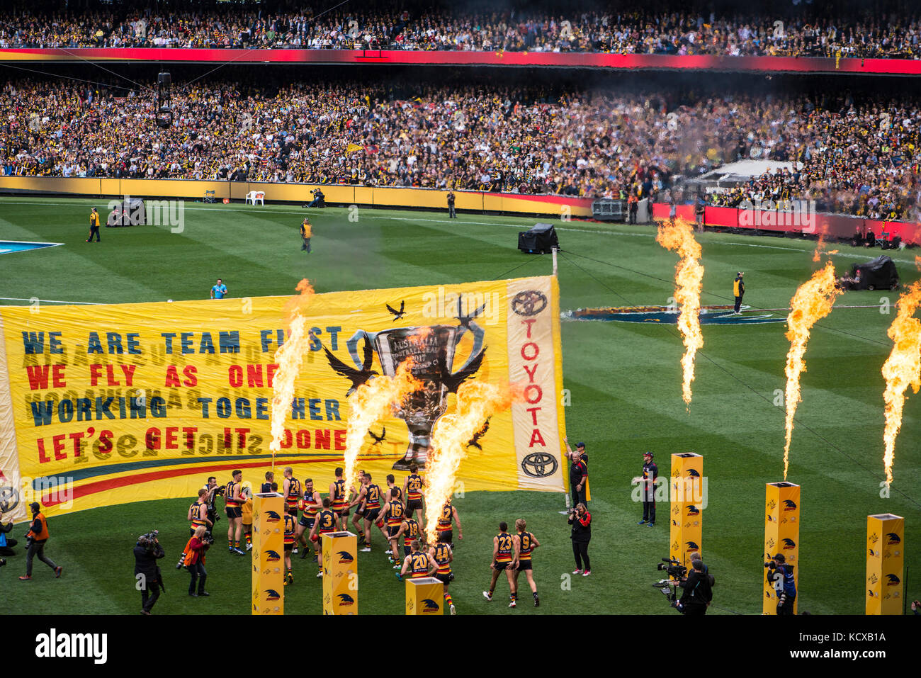L'Australia regola le finali di calcio, MCG Foto Stock
