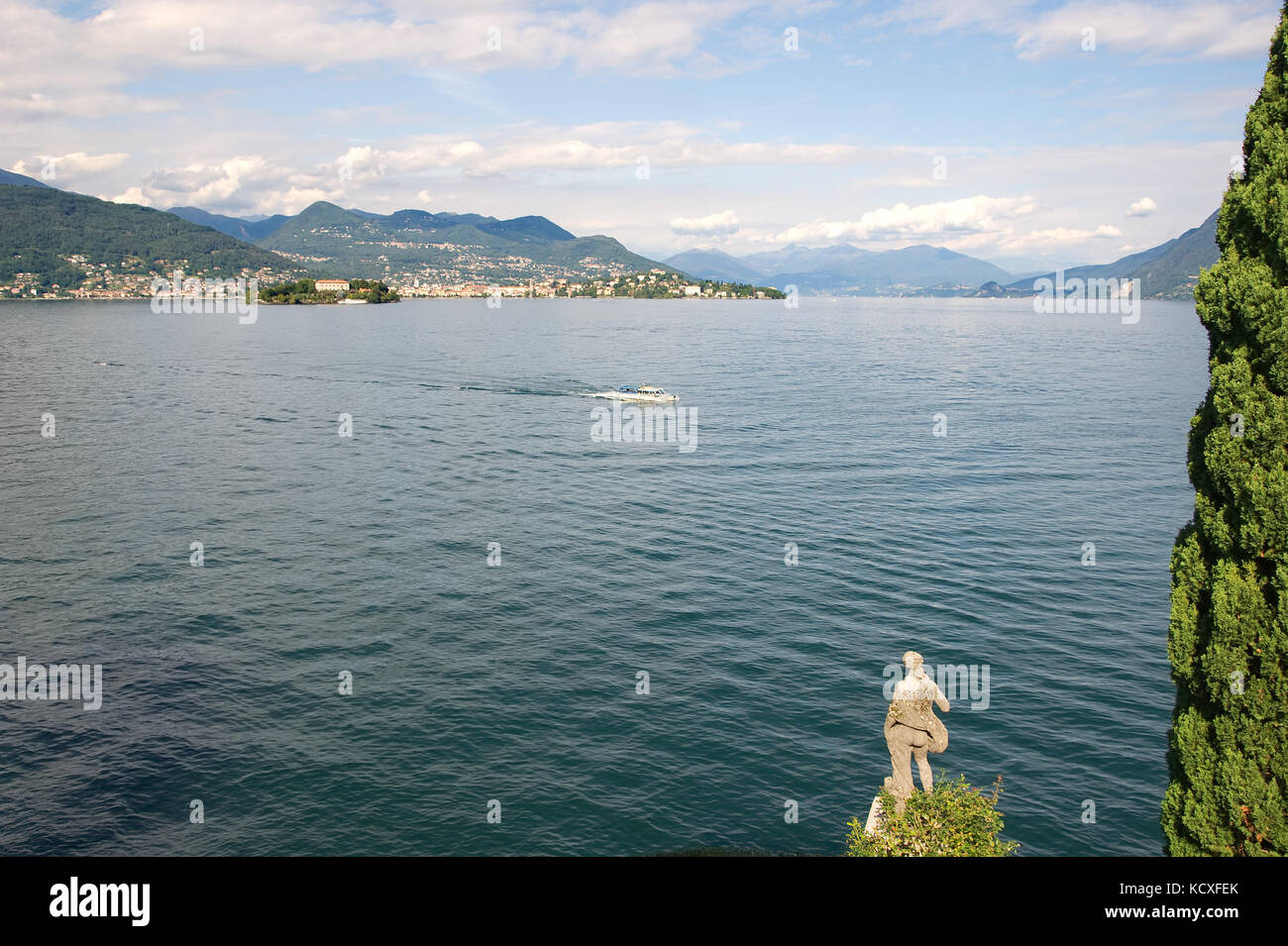 Le Isole borromee - isola madre (isola madre) sul LAGO MAGGIORE - STRESA - Verbania - Italia Foto Stock