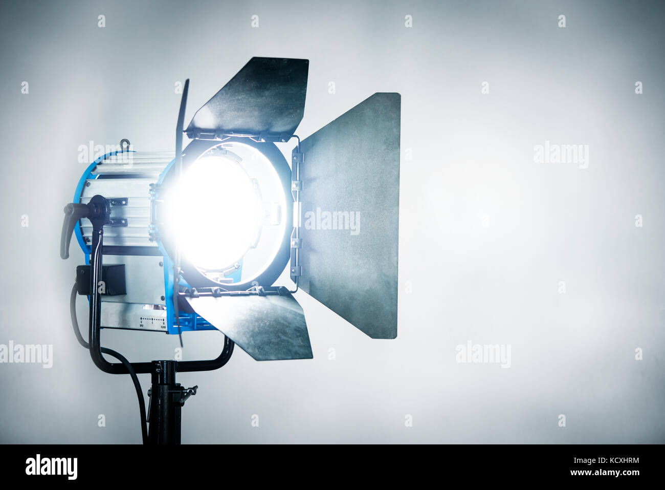 Professional film di tungsteno luce fresnel Foto Stock