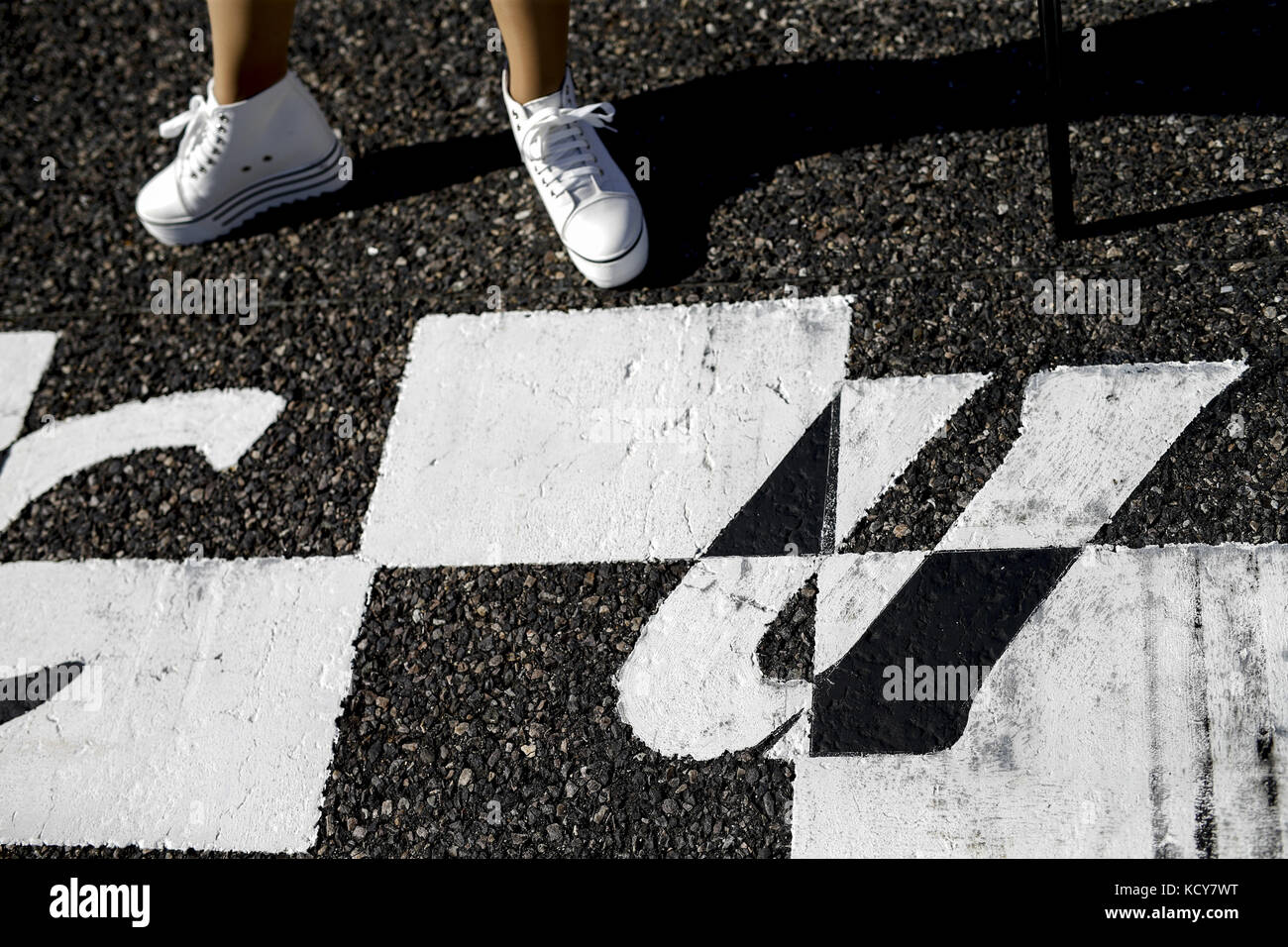 Suzuka, Giappone. 8 ottobre 2017. Motorsports: Campionato del mondo di Formula uno 2017, Gran Premio del Giappone, | Verwendung weltweit Credit: dpa/Alamy Live News Foto Stock