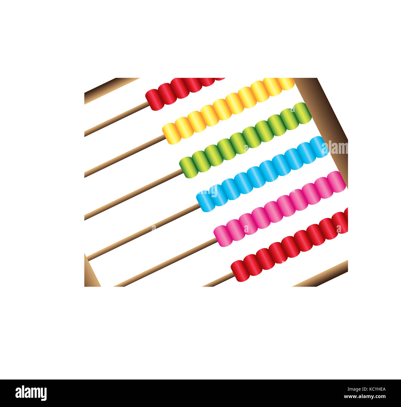 Giocattoli per bambini - abaco Foto Stock