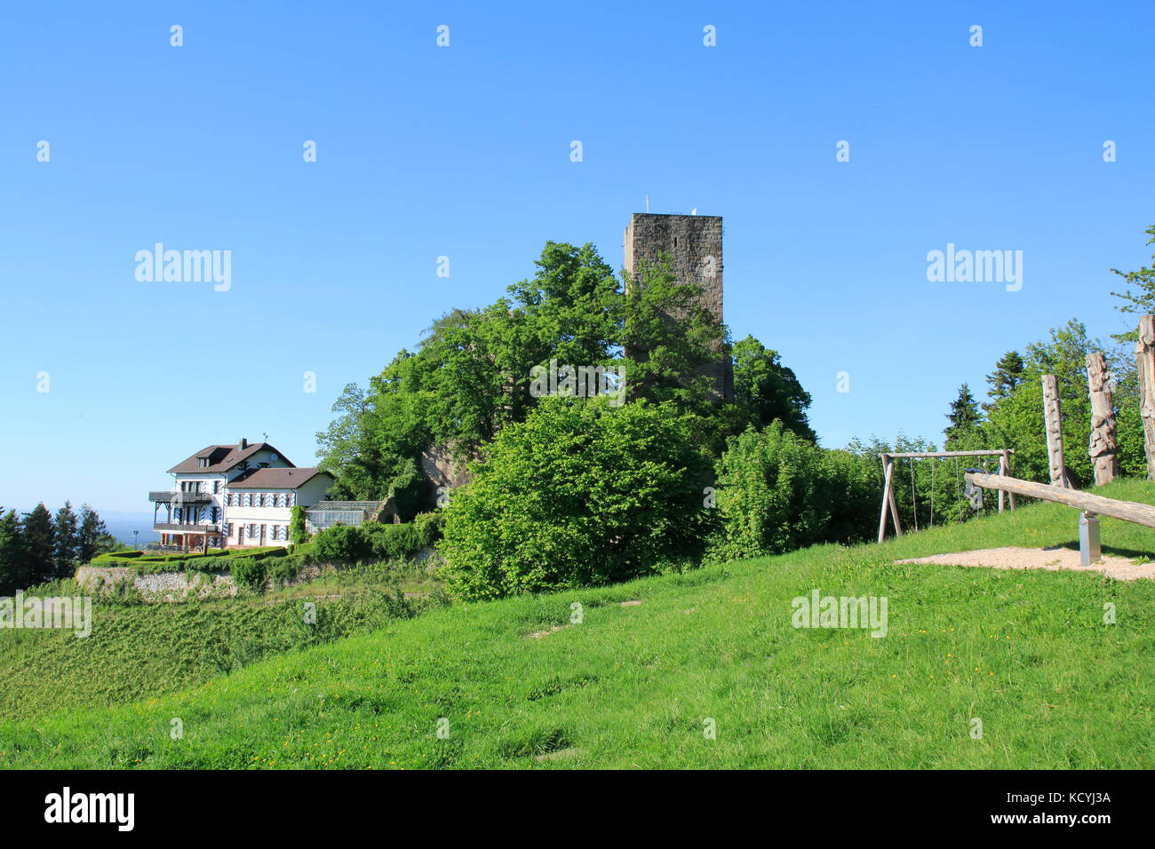 Burg Windeck bei Bühl Kappelwindeck im Schwarzwald Foto Stock