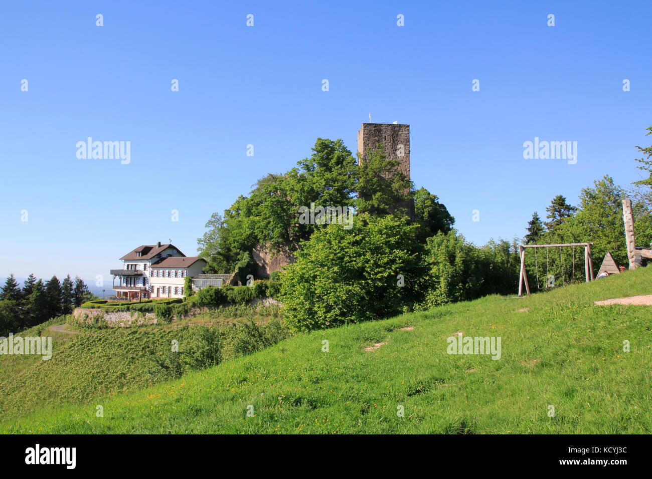 Burg Windeck bei Bühl Kappelwindeck im Schwarzwald Foto Stock