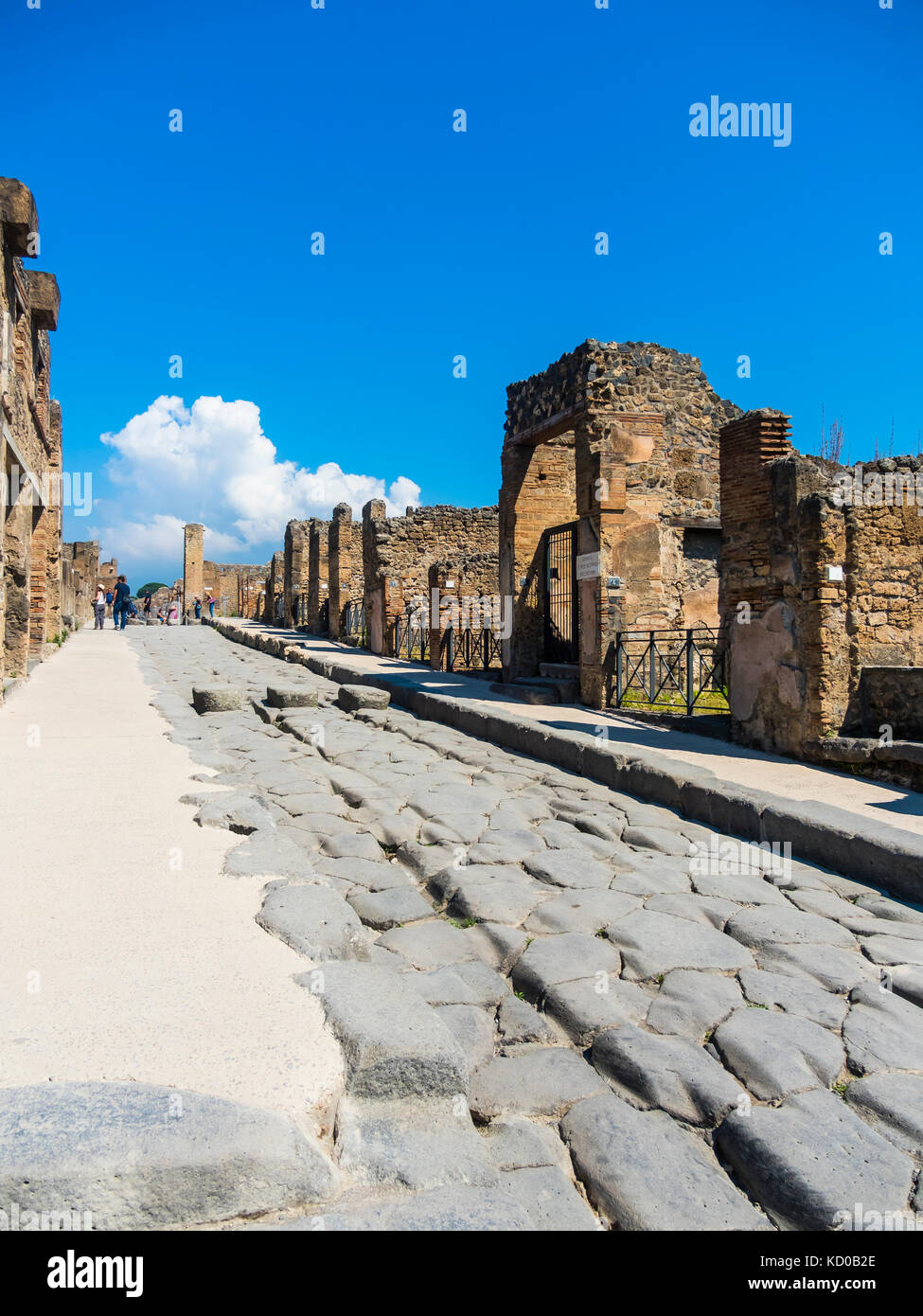 Rovine di Pompei, Napoli, campania, Italy Foto Stock