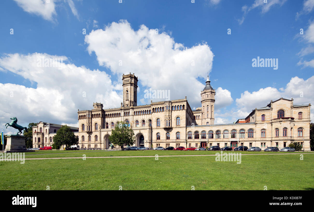 Università Leibniz di Hannover, Bassa Sassonia, Germania Foto Stock