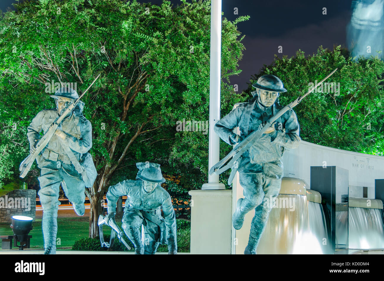 Huntsville Memoriale di guerra Foto Stock