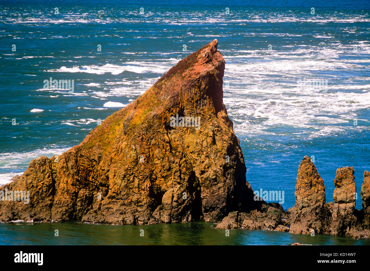 Cape split, baia di Fundy, Nova Scotia, Canada Foto Stock