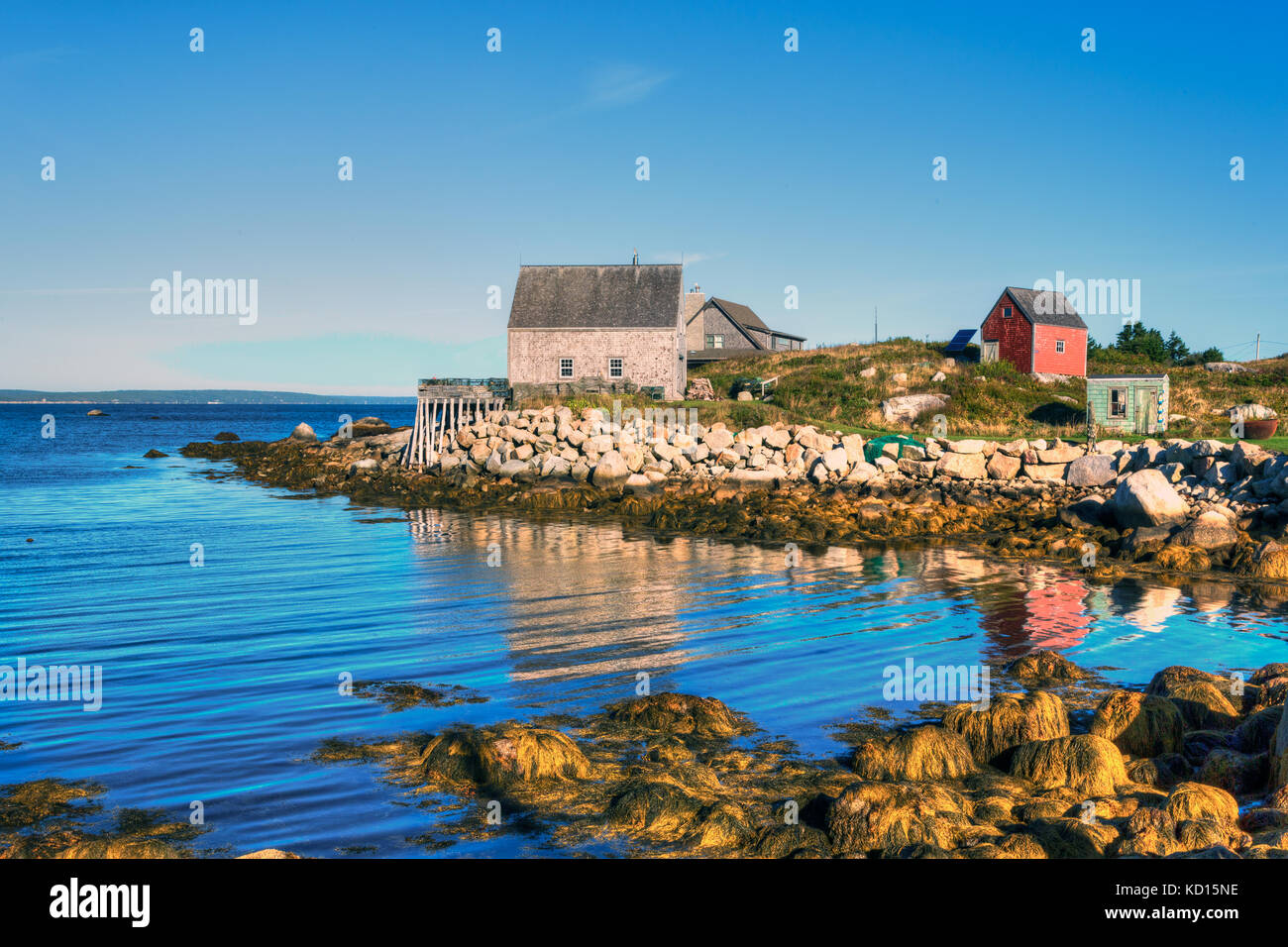 Punto centrale cove, Nova Scotia, Canada Foto Stock