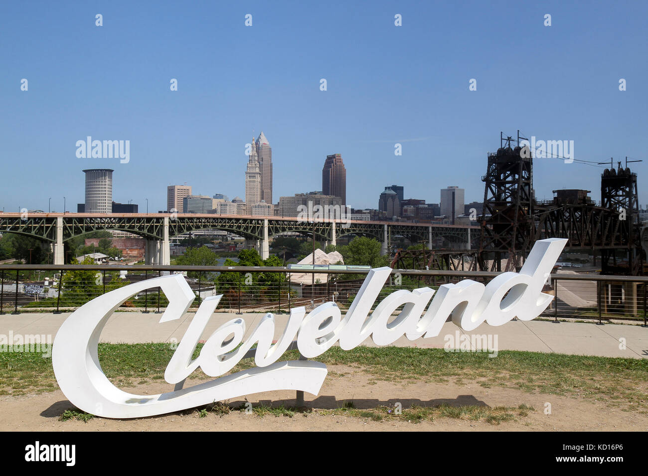 Cleveland, Ohio, Stati Uniti Foto Stock