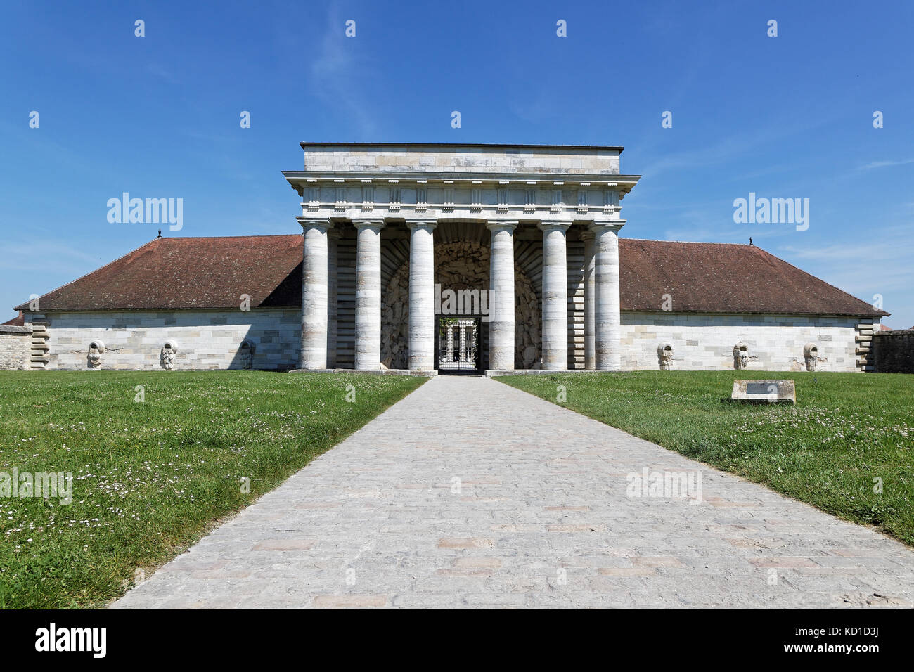 Saline Reali Di Arc Et Senans Ingresso alla Saline Royale (Saline reali) all'Arc-et-Senans, Francia