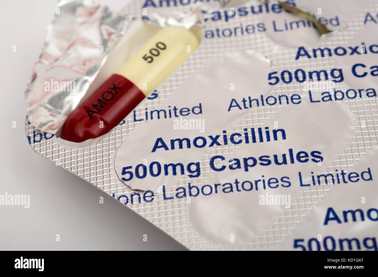 Amoxicillin Foto Stock