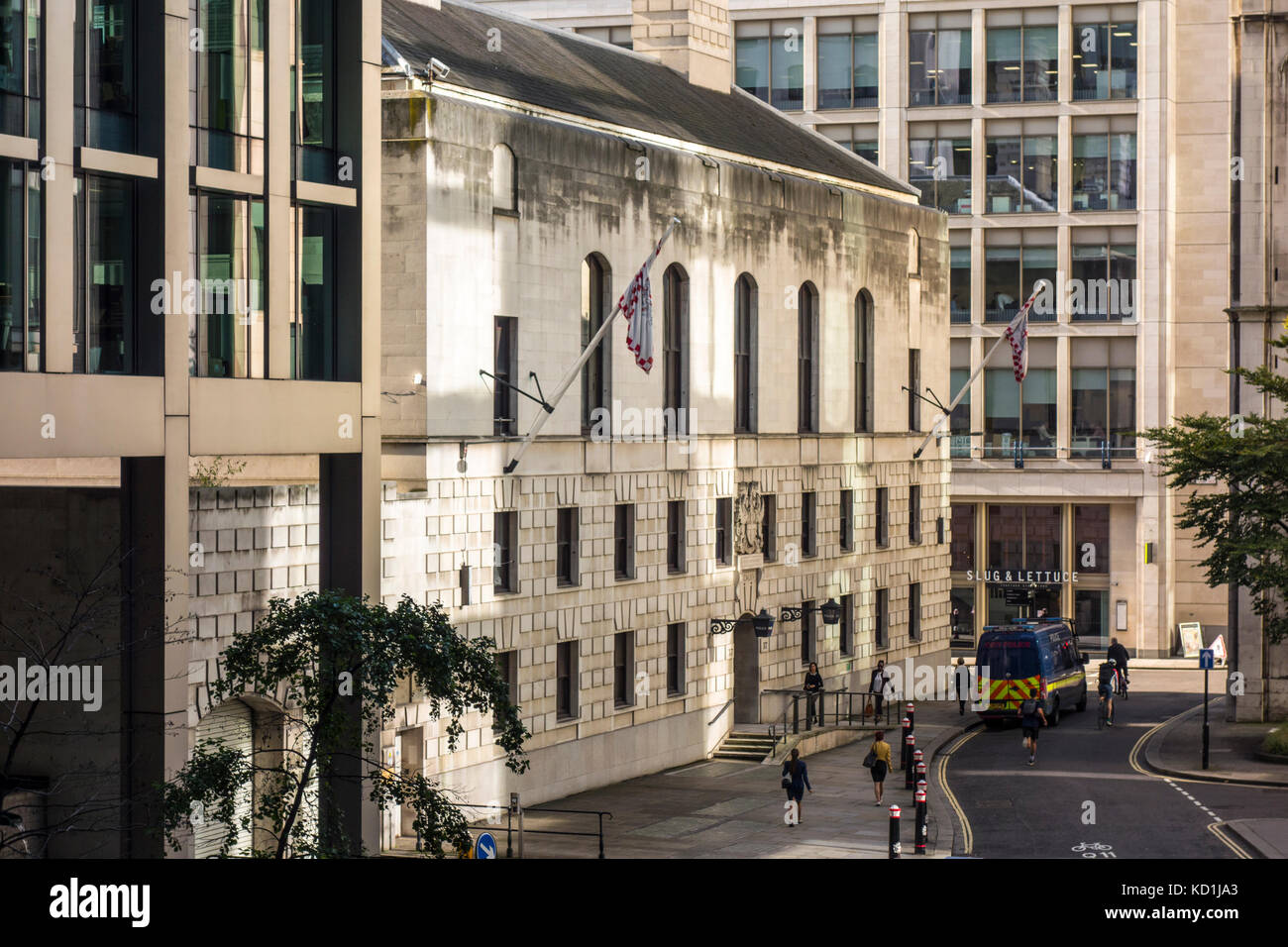 Wood Street Stazione di polizia, City of London Police, 37 Wood Street Foto Stock