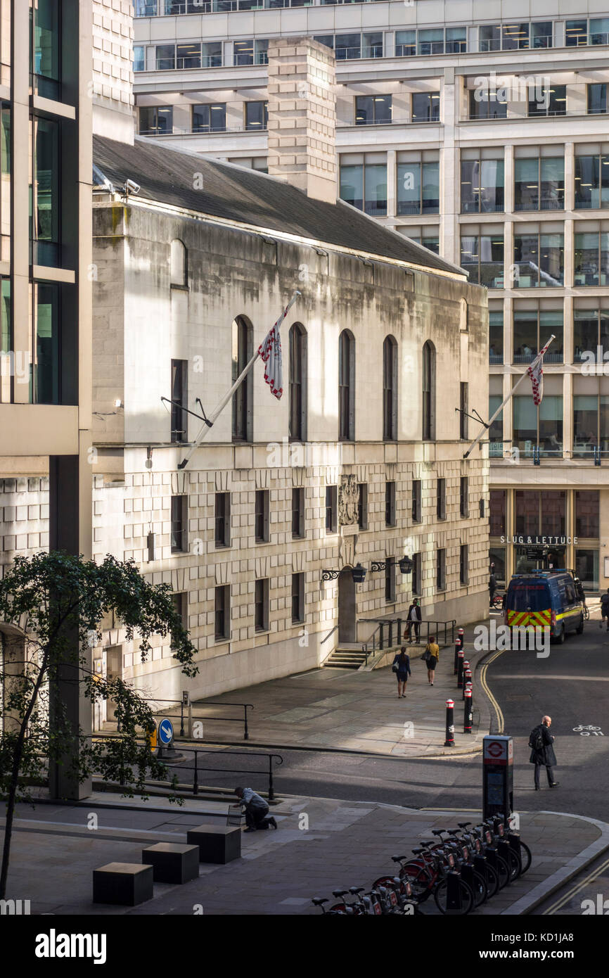 Wood Street Stazione di polizia, City of London Police, 37 Wood Street Foto Stock