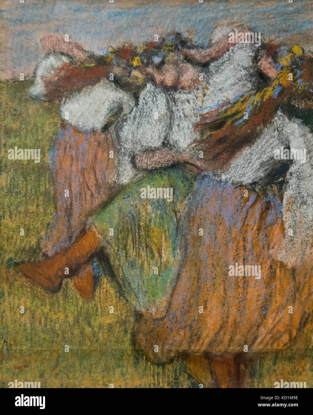 Edgar Degas: Russo ballerini (1899) Foto Stock