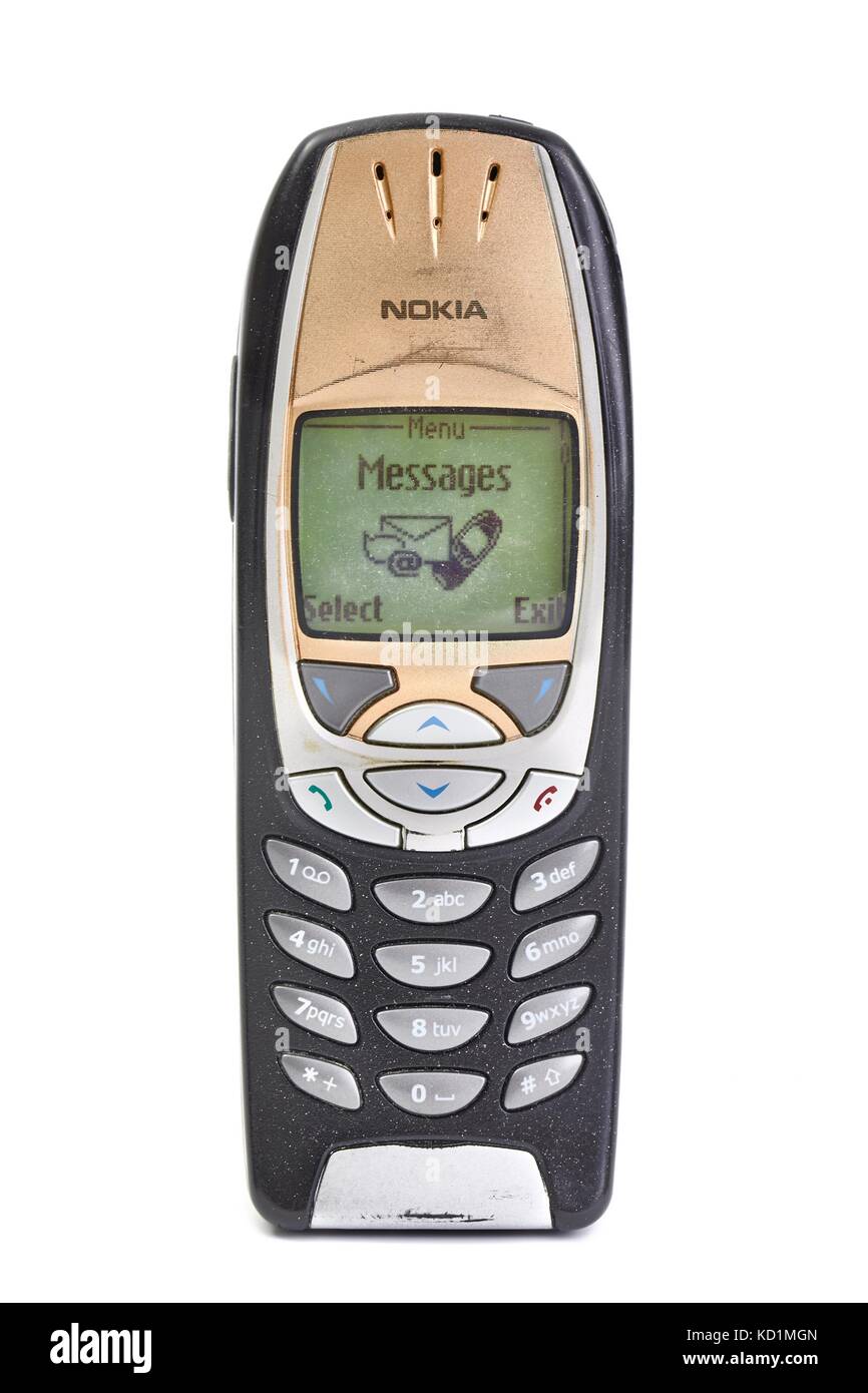 Il vecchio telefono cellulare Nokia Foto stock - Alamy
