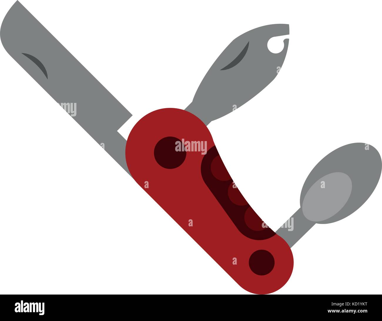 Il coltinello svizzero icon image Illustrazione Vettoriale