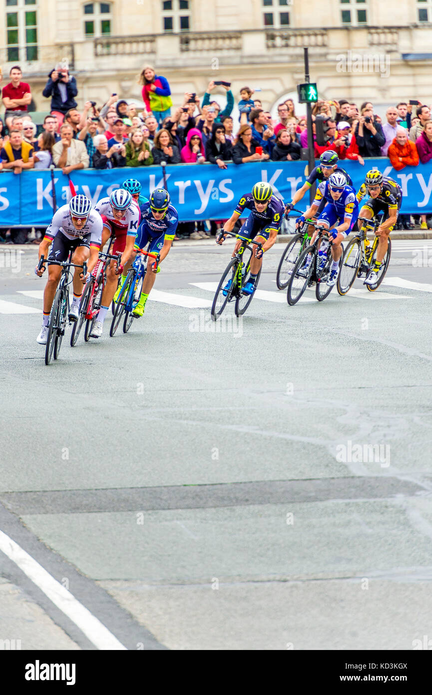 Ultima tappa a Parigi del Tour de France 2017 Foto Stock