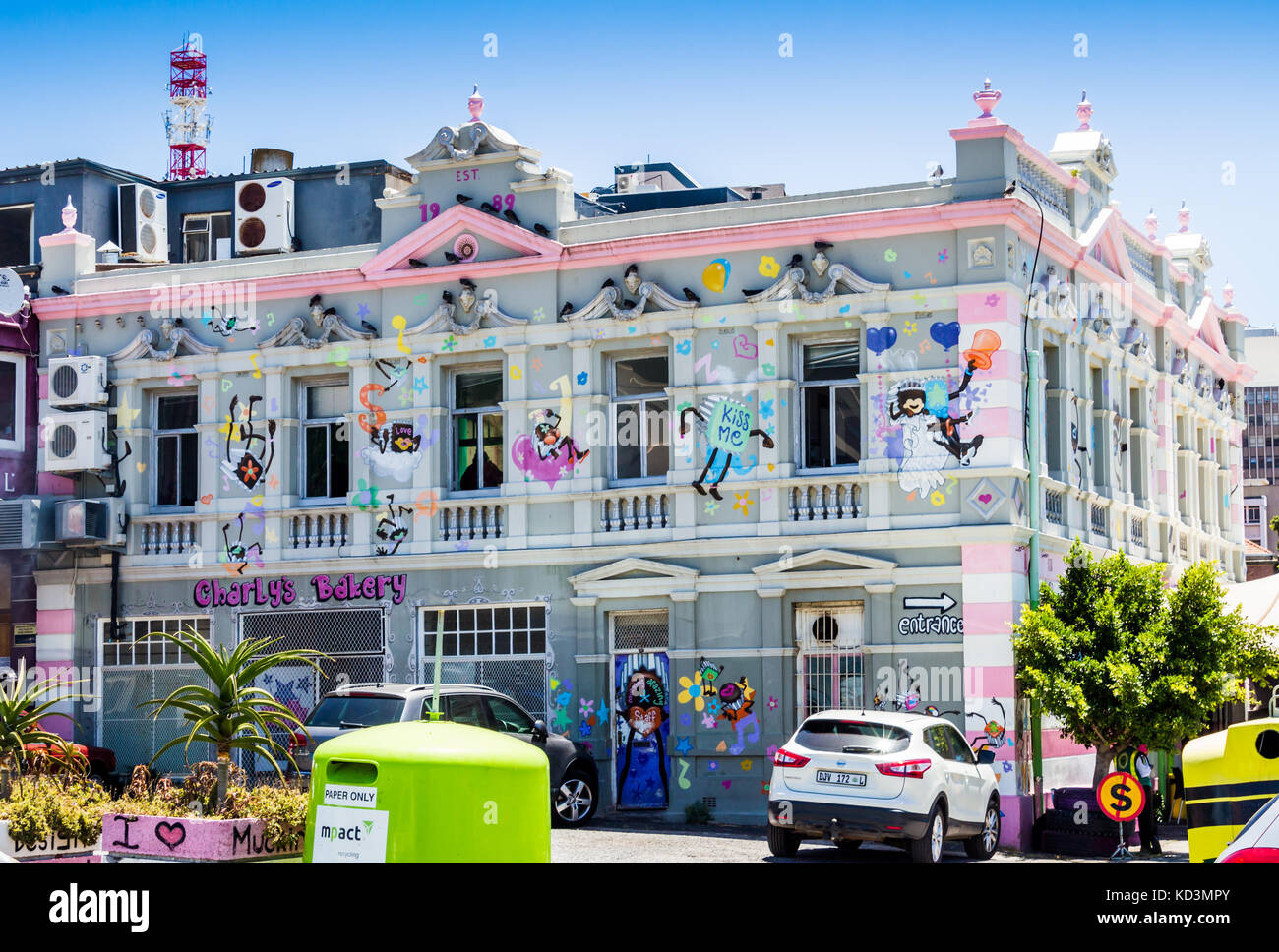 CAPE Town, Sud Africa - 20 dicembre 2016: Foto di Charly's Bakery in Città del Capo, anche sapere come Charly Torta del angeli su uno show televisivo in Sud Af Foto Stock