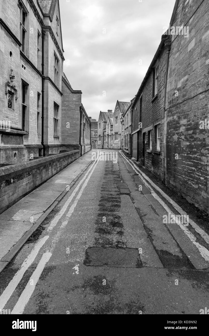 Chiesa st, Oundle, Northamptonshire, Regno Unito Foto Stock