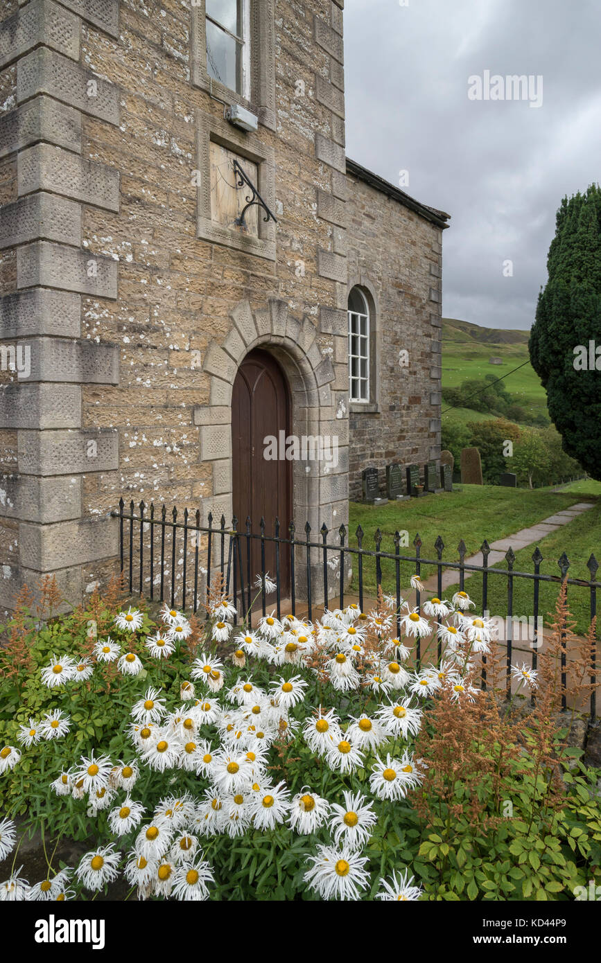 United Reformed Church nel remoto villaggio di Keld nell'Upper Swaledale, North Yorkshire, Inghilterra. Foto Stock
