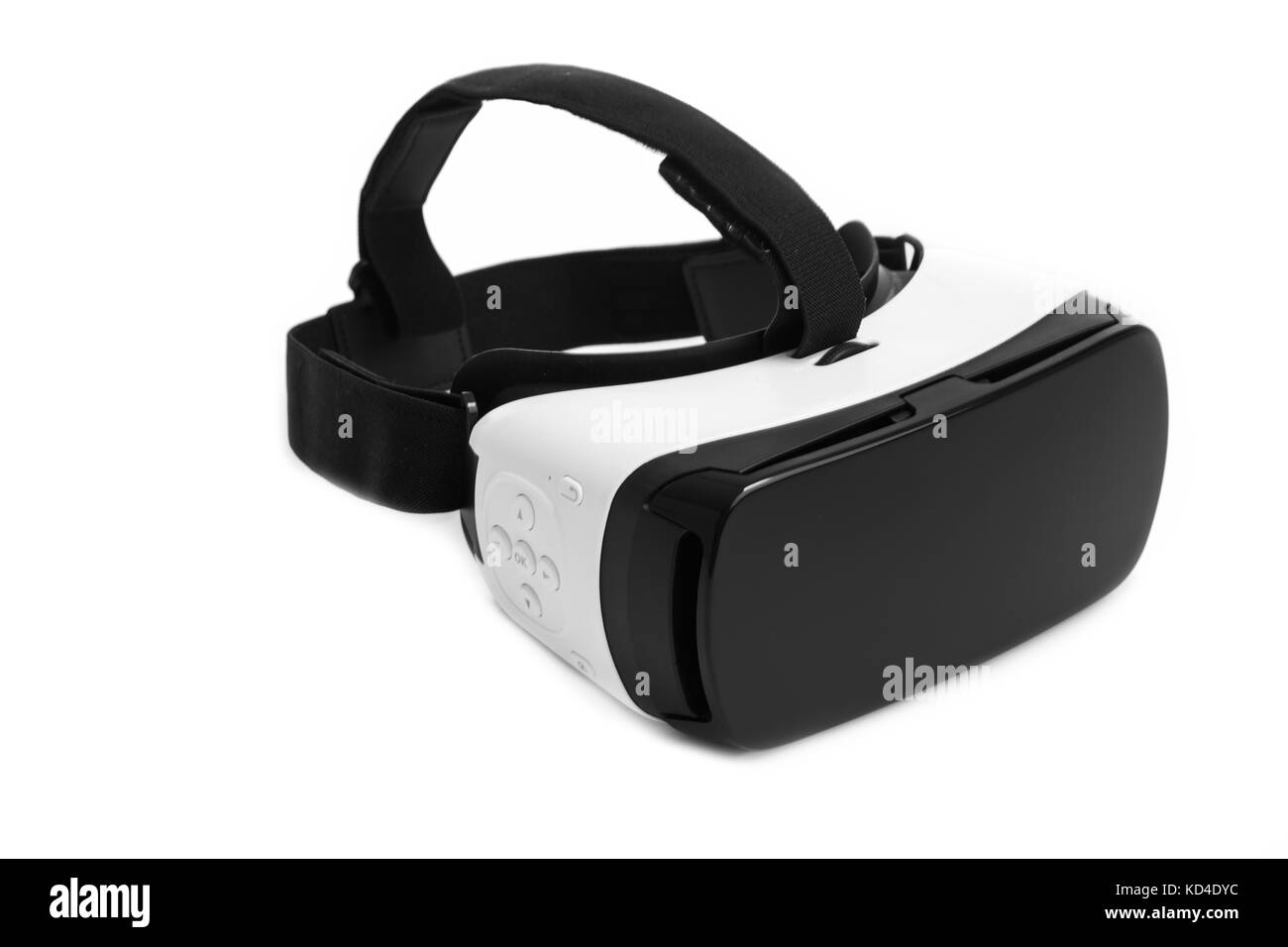 Vr occhiali per realtà virtuale. La realtà virtuale occhiali, isolati su sfondo bianco. Foto Stock