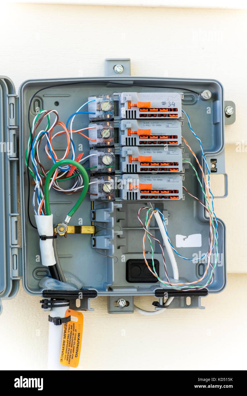 Cassetta elettrica Foto Stock