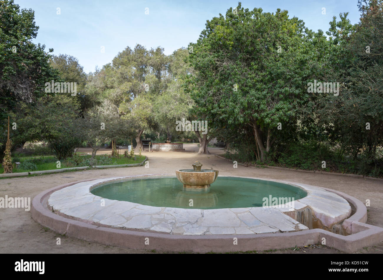La Purisima Concepcion Missione del Parco Statale di Lompoc California USA Foto Stock