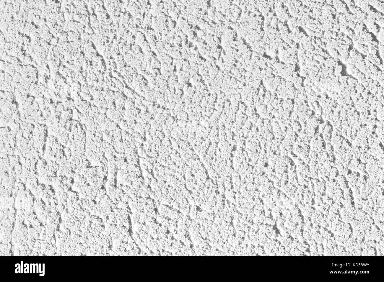 Pareti bianche in cemento armato vecchio o illuminazione naturale Foto Stock