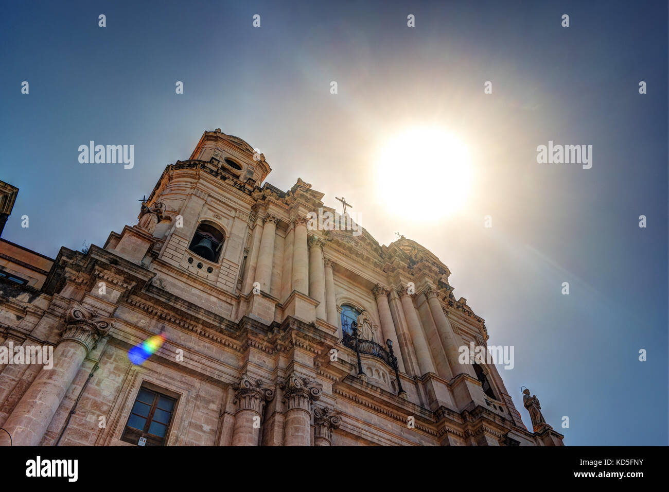 Chiesa di San Francesco a Catania, Sicilia Foto Stock