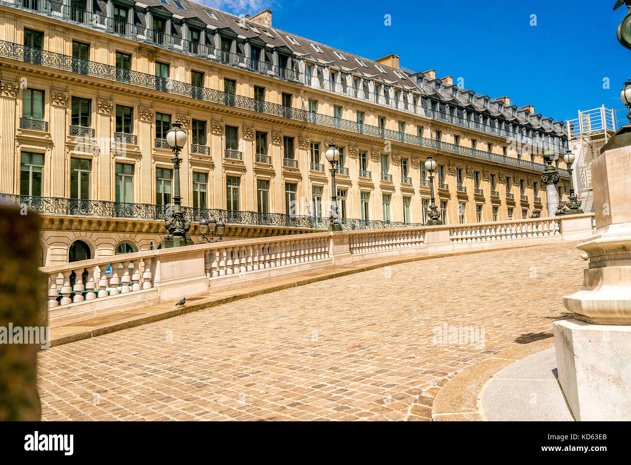 La facciata del Palais Garnier di Parigi, Francia Foto Stock