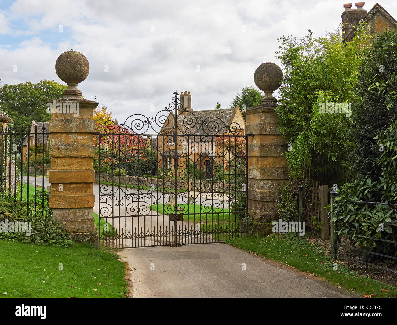 Cotswolds e batsford park arboretum Foto Stock