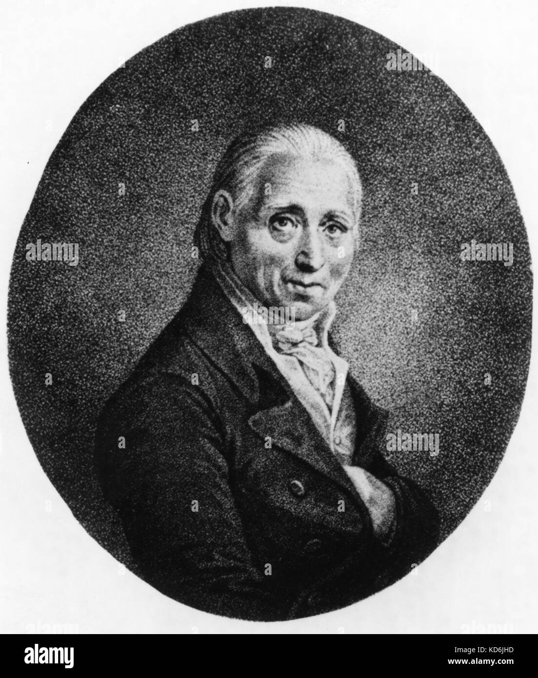 Jan Krtitel Vanhal. Compositore boemo, 1739-1813. Foto Stock