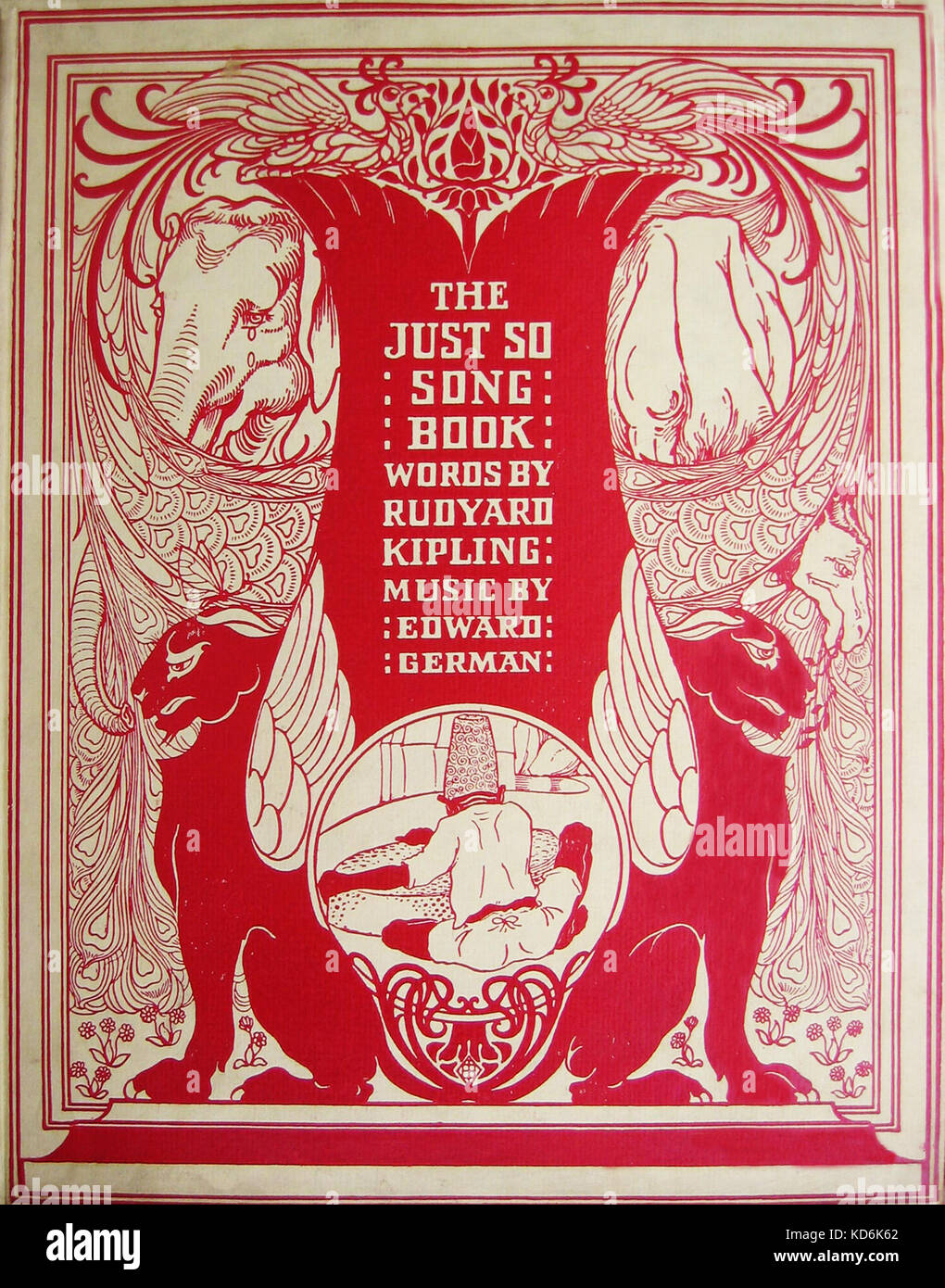 Rudyard Kipling's "Solo in modo Song Book" messo in musica da Edward Tedesco. Pubblicato a Londra, Macmillan, 1927 (prima edizione 1903). Compositore inglese 1862-1936. Foto Stock