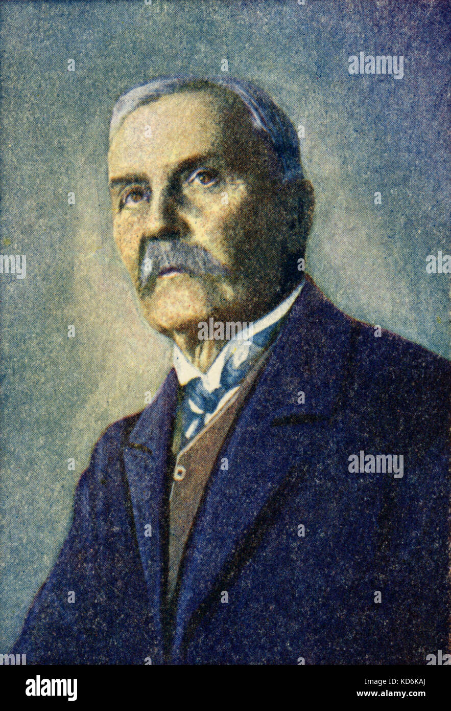 Mykola Lysenko, compositore ucraino, b.XXII Marzo 1842-6 novembre 1912. Foto Stock