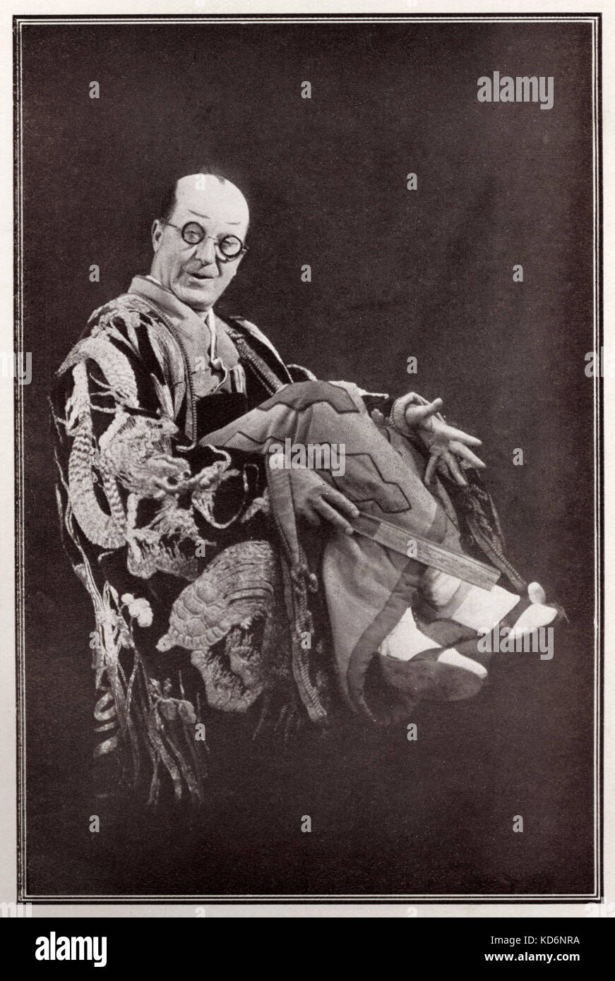 Henry A. Lytton come "Koko" in "Mikado' da Gilbert e Sullivan. British attore comico 3 Gennaio 1865 - 15 agosto 1936. Creatore di aziende leader nel settore di Gilbert e Sullivan ruoli. Foto Stock