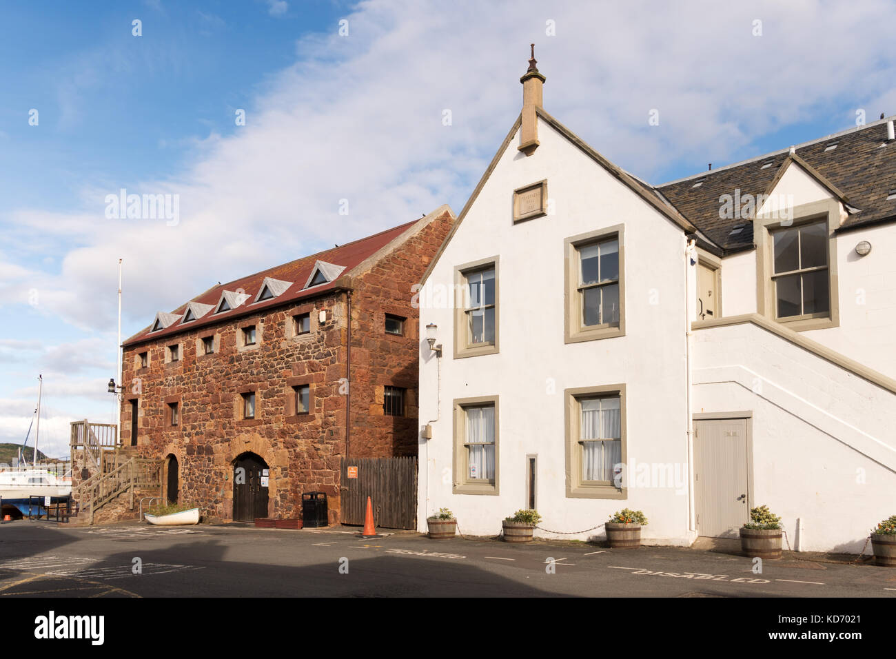 Inizio del XIX secolo il magazzino e dei pescatori Hall, North Berwick, East Lothian, Scozia, Regno Unito Foto Stock